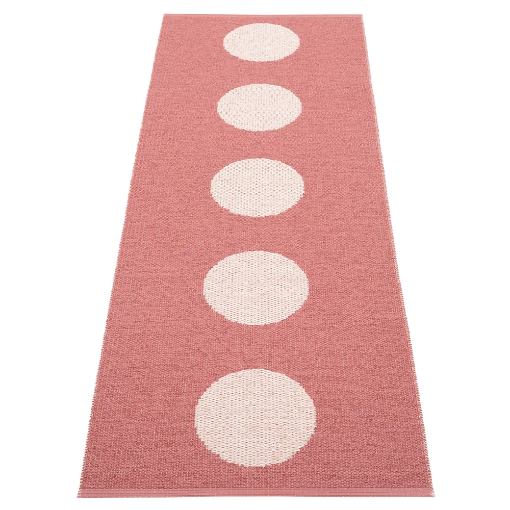 Pappelina, Vera Pop matto Blush/Pearl Pink 70 x 200cm
