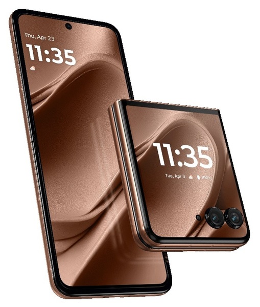 Motorola Razr 50 Ultra 12/512 Gt Android-puhelin, Mocha Mousse