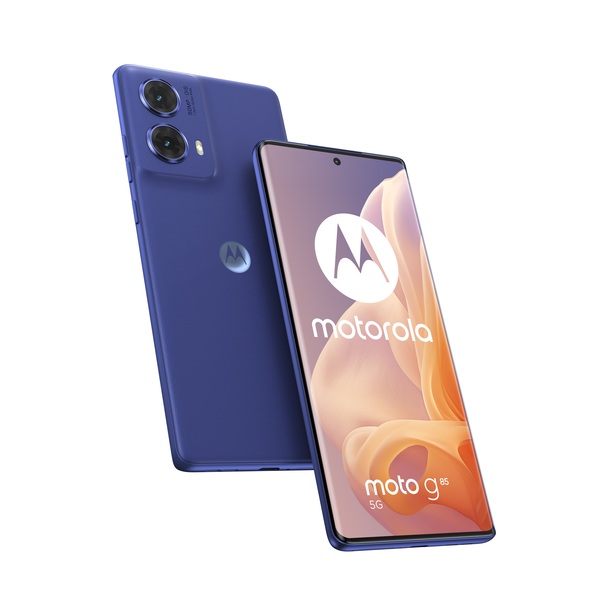 Motorola moto g85 5G 256 Gt/12 GB -Android-puhelin, Sininen