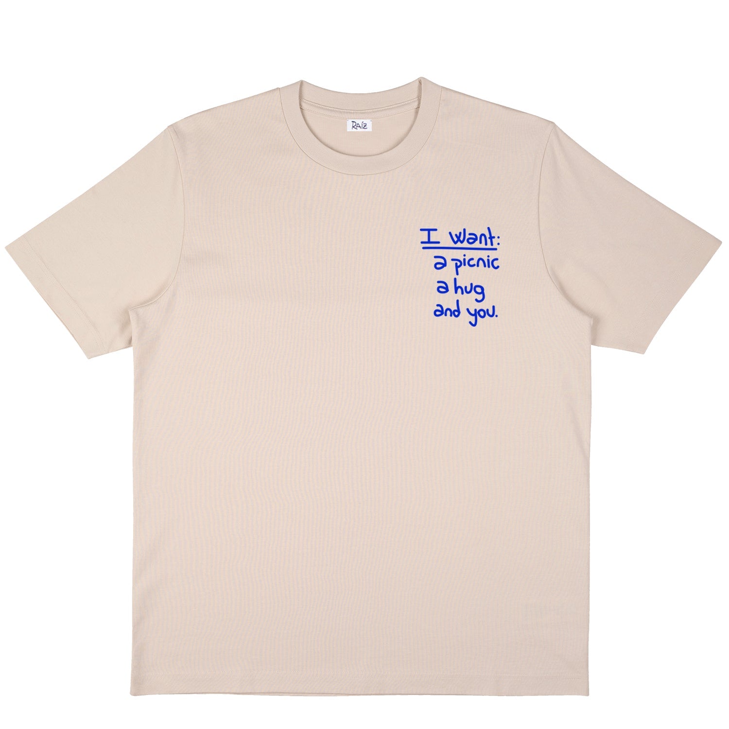 Picnic T-Shirt Beige