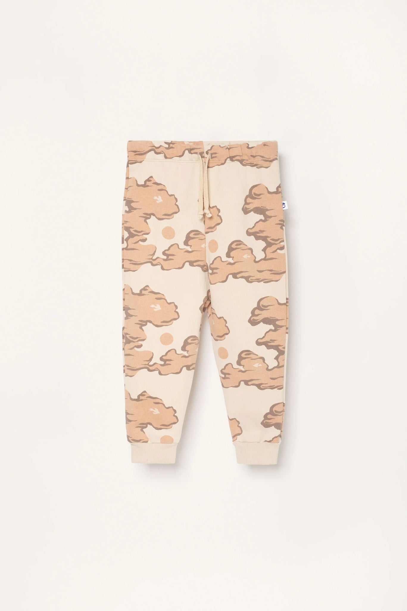 Pink Clouds Kids' Sweatpants White/Pink