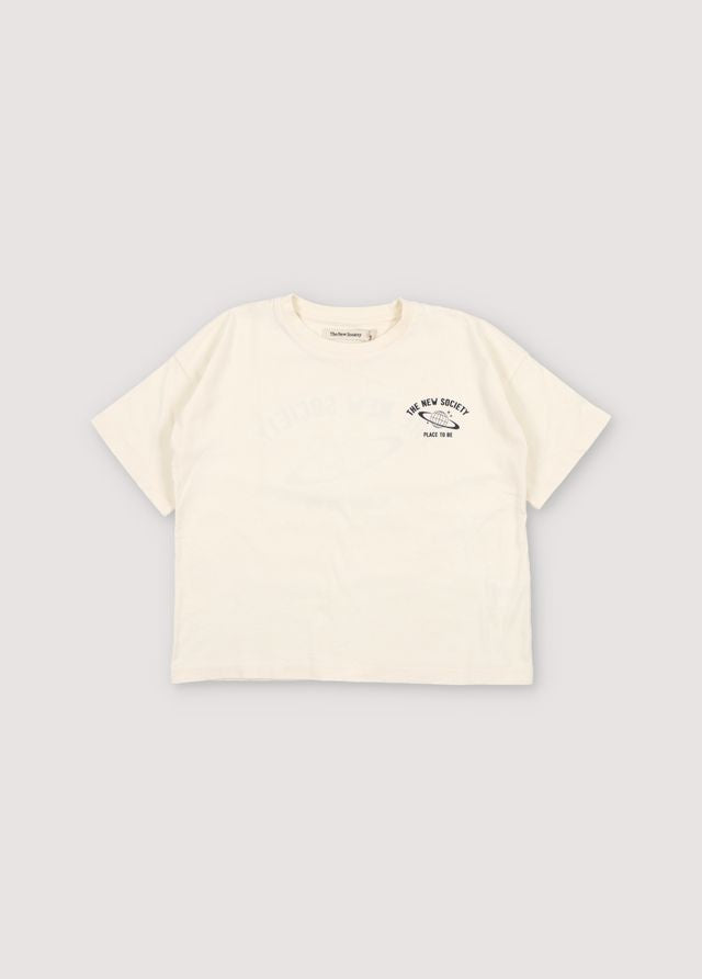 Saturno Kids' T-Shirt Vanilla Cream White