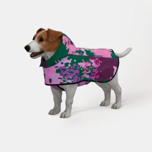 Koiran poncho Digi Spring Camo