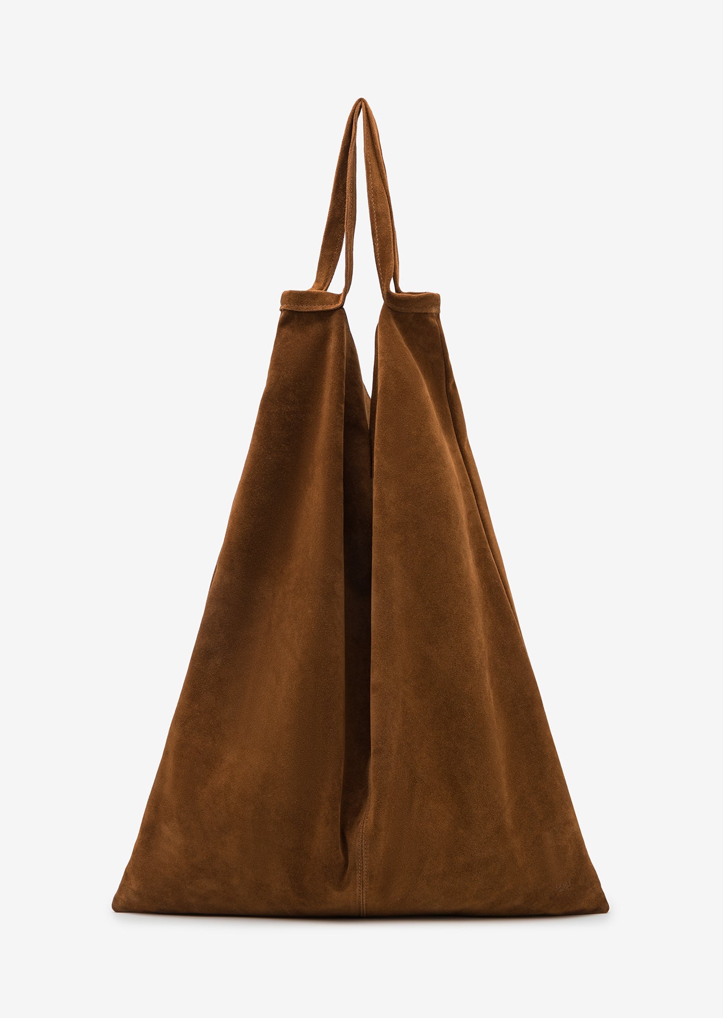 Ostoslaukku Rin Ruskea Suede