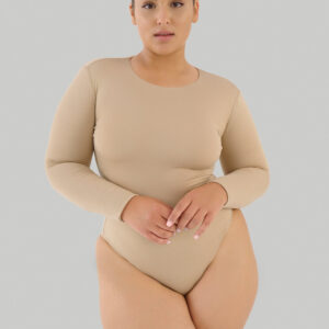 Straight Neck Body Beige