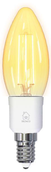 Deltaco Smart Home Filament A60 -älylamppu, E15, 4.5W, 470 lm