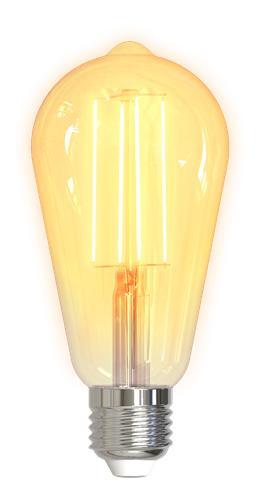 Deltaco Smart Home Filament ST64 -älylamppu, E27, 5.5 W, 470 lm