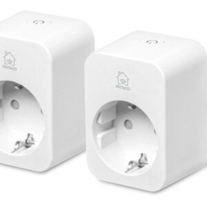 Deltaco Smart Home -älypistorasia, virrankulutuksen seuranta, 2kpl