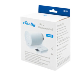 Shelly BLU TRV + BLU Gateway Gen3 -älytermostaatti