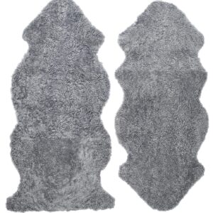 Skinnwille, Curly Lampaannahka 1,5 Grey Silver
