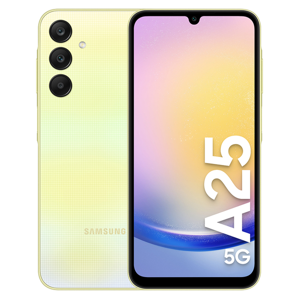 Samsung Galaxy A25 5G 128/6 Gt -Android-puhelin, Keltainen