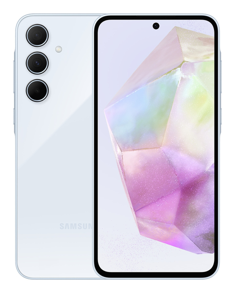 Samsung Galaxy A35 5G 128 Gt/6 Gt -Android-puhelin, Sininen