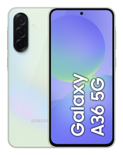 Samsung Galaxy A36 5G 6/128 Gt Android - puhelin, Awesome Lime