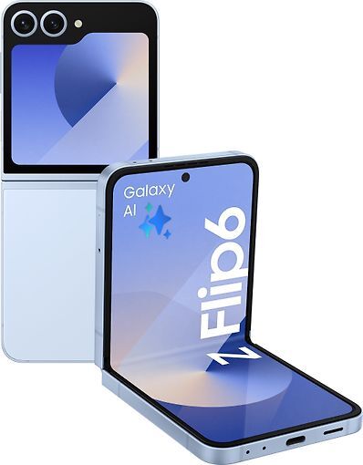 Samsung Galaxy Galaxy Z Flip6 256 Gt/12 GB -Android-puhelin, Sininen
