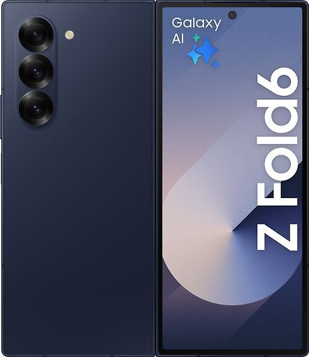 Samsung Galaxy Galaxy Z Fold6 512 Gt/12 GB -Android-puhelin, Laivastonsininen