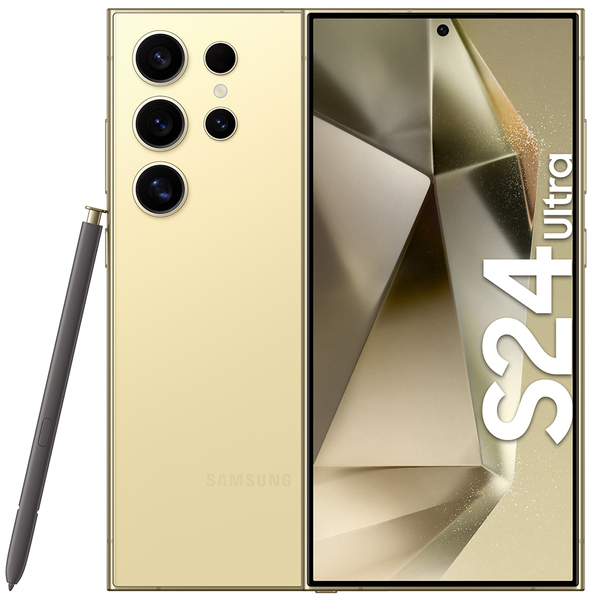 Samsung Galaxy S24 Ultra 512 Gt -Android-puhelin, Titanium Yellow