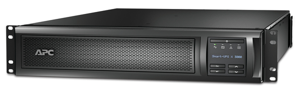 APC Smart-UPS 3000 VA / 2700 W 6 min (18 min @50 %) 230 V Line-InterActive Tower/2U 19" Rackmount Extended RUntime UPS. Lähtöliitynnät 8 x IEC C13 + 1