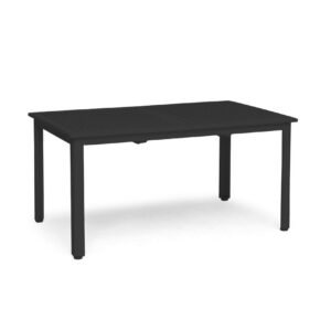 Pöytä Hillerstorp Nydala 96 x 150/200 cm Musta - Musta