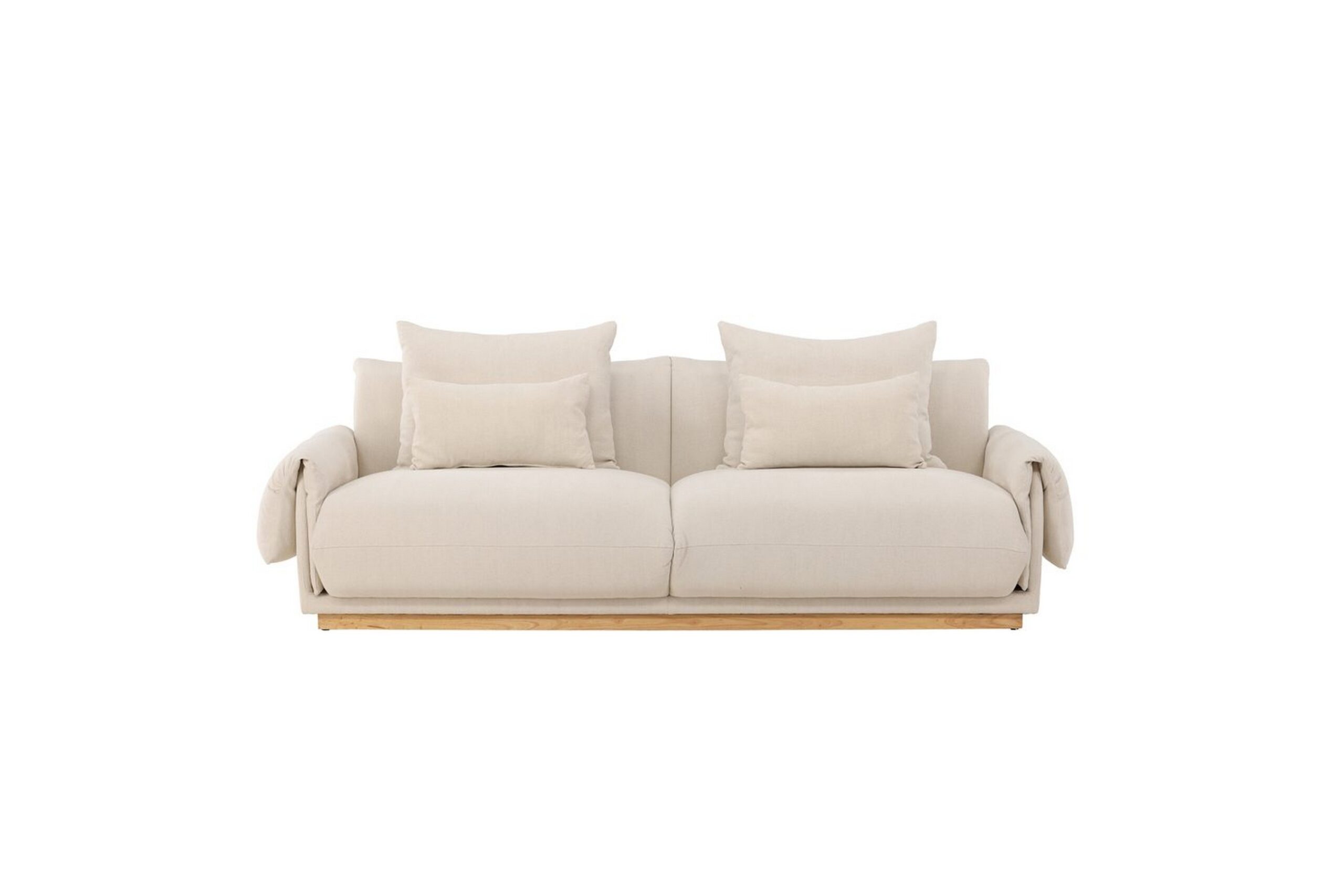 Sohva VIND 3-istuttava Mollösund 237x95x82 cm beige -