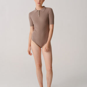 Tennis Bodysuit Light Brown