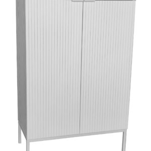 Siera kaappi 80x40x120 cm valkoinen