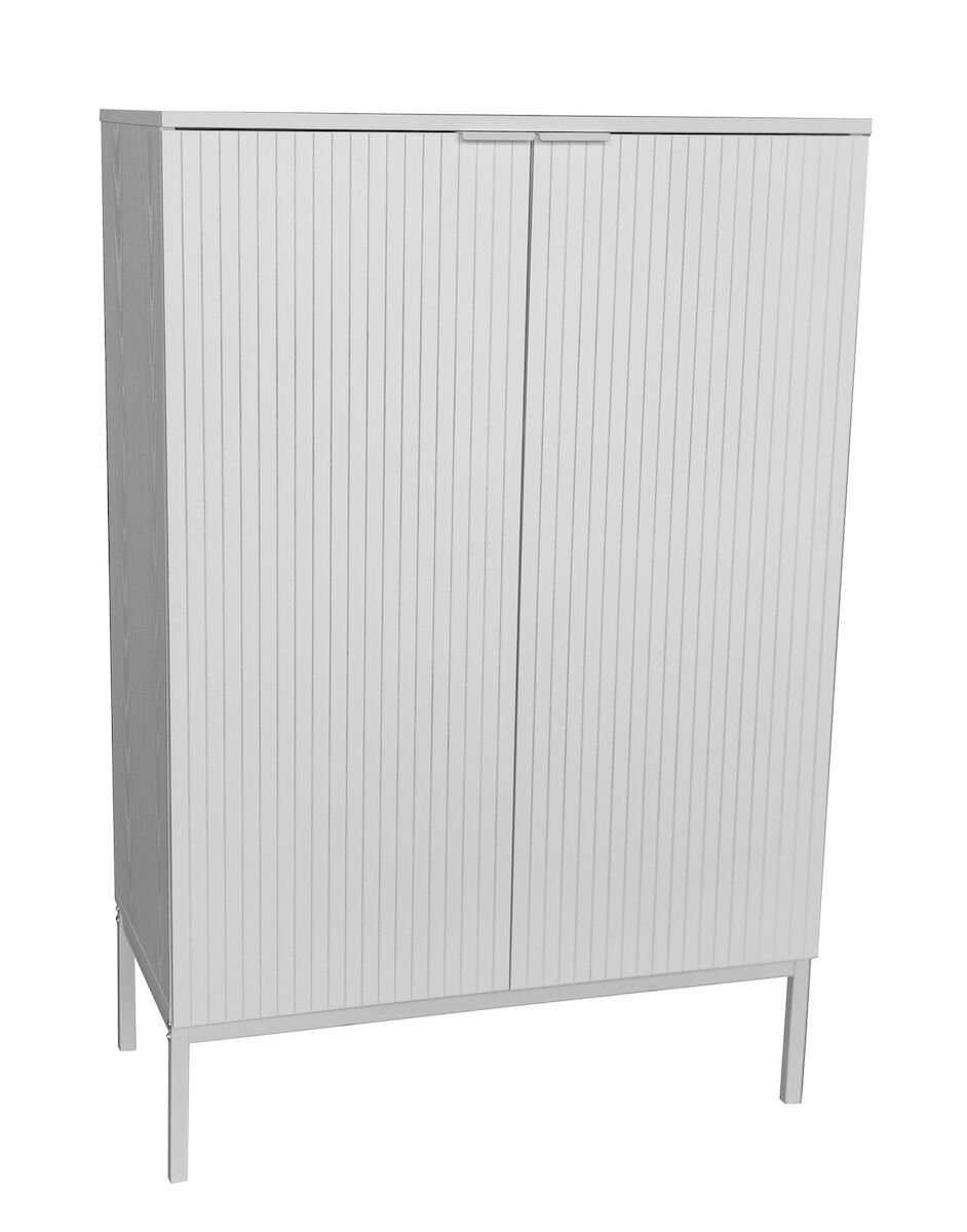 Siera kaappi 80x40x120 cm valkoinen
