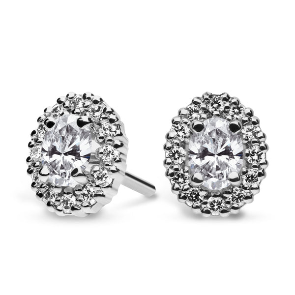 Silván Rosalie timanttikorvakorut 0,52ct, valkokultaa, timanttikorut