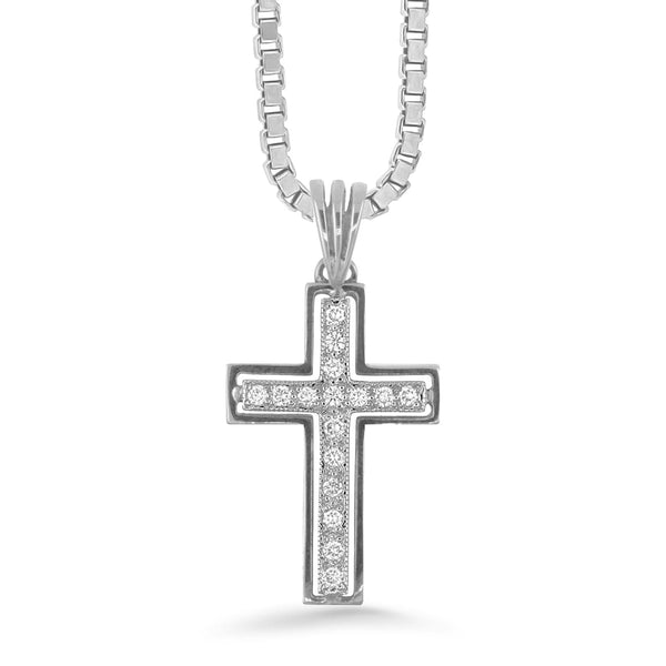Silván timanttiriipus 0,32ct, valkokultaa, timanttikorut