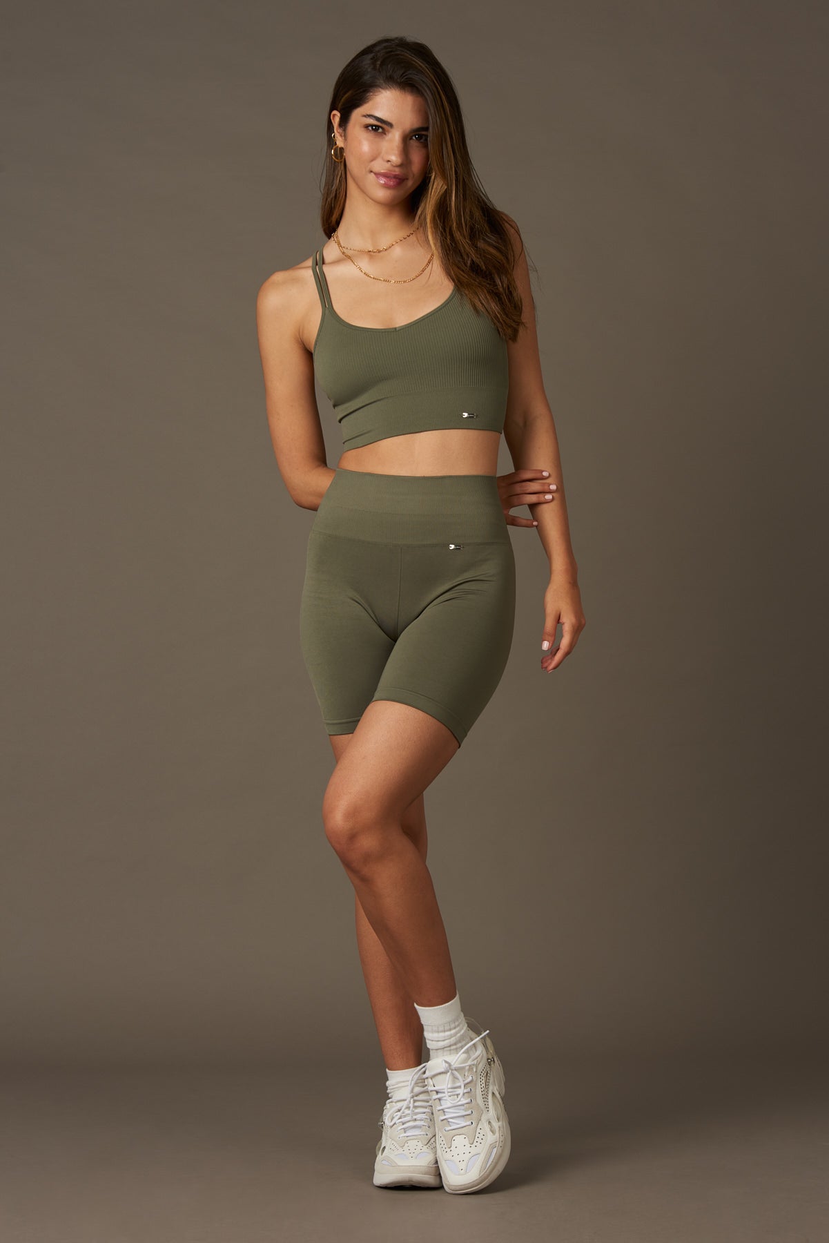 Solar Sports Bra Khaki