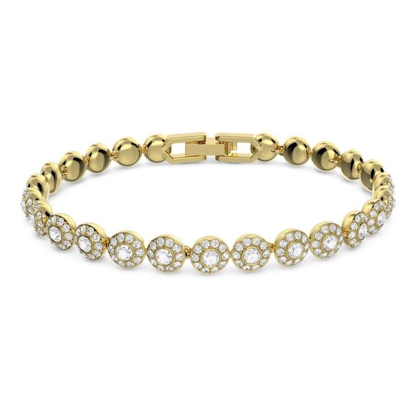 Swarovski Angelic keltakullan värinen kristallirannekoru