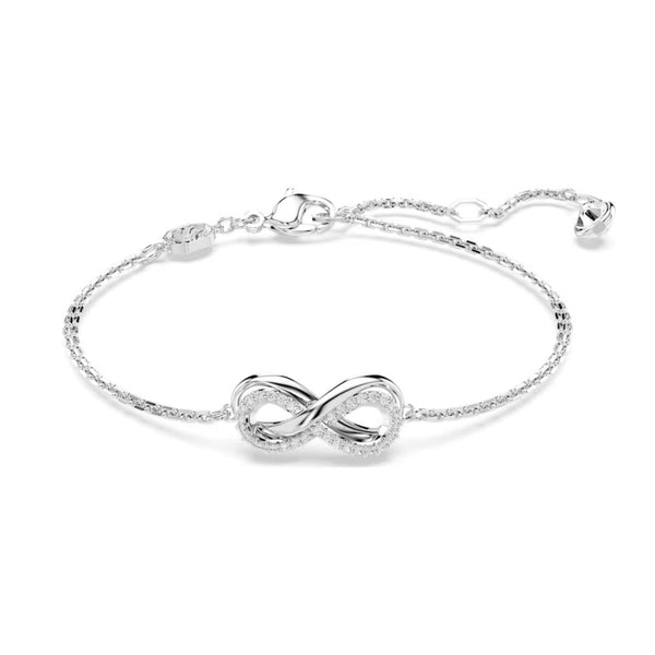 Swarovski Hyperbola Infinity rannekoru, vaalea metalli ja kirkkaat kristallit 5679664