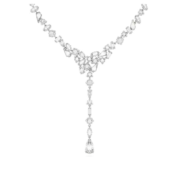 Swarovski Mesmera Y kaulakoru, vaalea metalli ja kirkkaat kristallit, 5661520