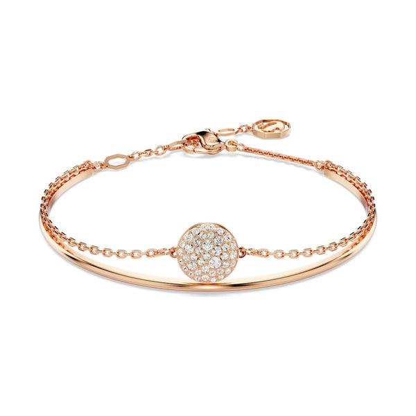 Swarovski Meteora rannerengas, ruusukullanvärinen ja kirkkaat kristallit 5683452
