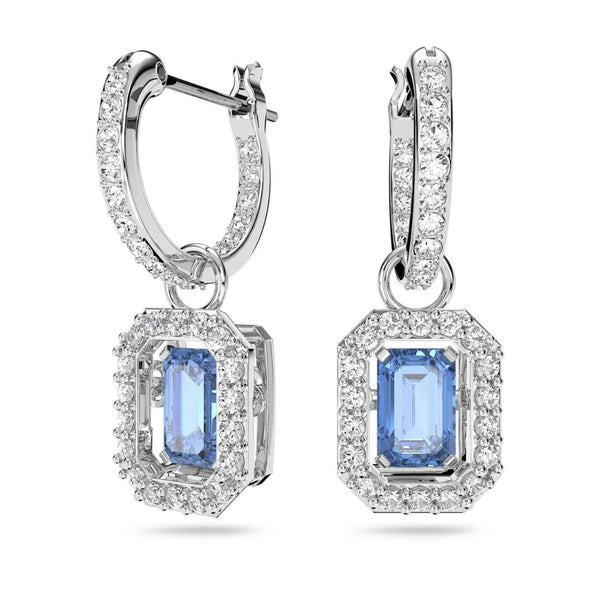 Swarovski Millenia korvakorut, sinisillä kristalleilla