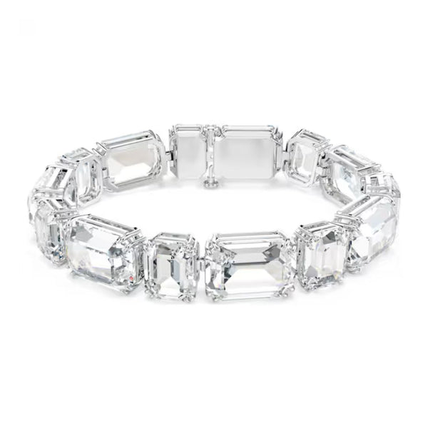 Swarovski Millenia rannekoru, vaalea metalli ja kirkkaat kristallit 5705770