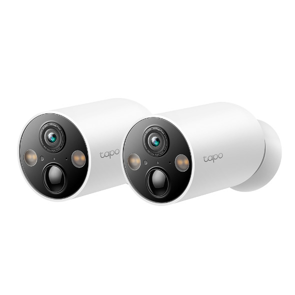 TP-Link Tapo C425 -valvontakamera ulko- ja sisäkäyttöön, Wi-Fi, 2-pack