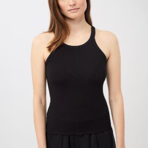 Ribbed Tank Top Black