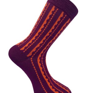 Trippy GOTS Organic Cotton Socks Terracotta