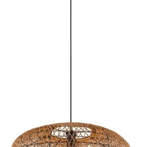 Trio Hedda riippuvalaisin E27 mattamusta/sisal