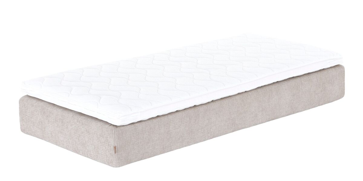 Unia Luxus joustinpatjapaketti 80x200 memory L , Supersoft, hiekka Omega 08