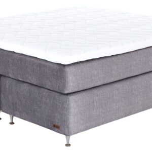 Unia Platina jenkkisänkypaketti 180 L/XL luonnonkumi, shampanja jalat, harmaa Vo