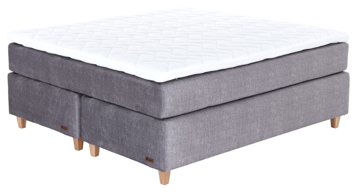 Unia Platina jenkkisänkypaketti 180 L/XL ergo, tammi jalat, harmaa Voque 14