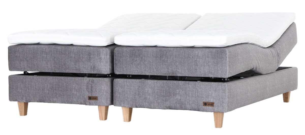 Unia Platina moottorisänkypaketti 180 XL Stylex, tammi jalat, harmaa Voque 14