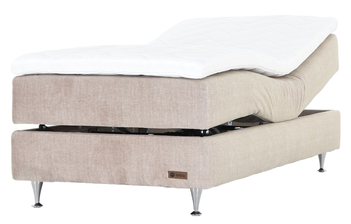 Unia Platina moottorisänkypaketti 80 XL ergo, shampanja jalat, beige Voque 02