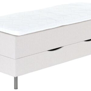 Unia säilytyslaatikkosänkypaketti 90x200 beige, Unia Pronssi pp, 10cm jalat