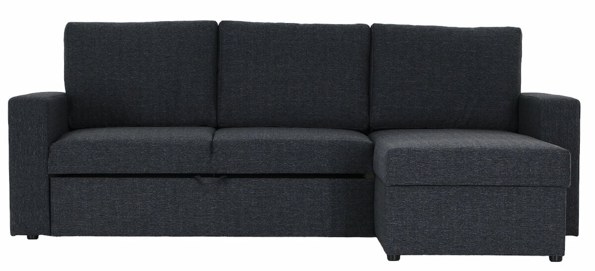 Kaamos divaanivuodesohva musta Hygge 99