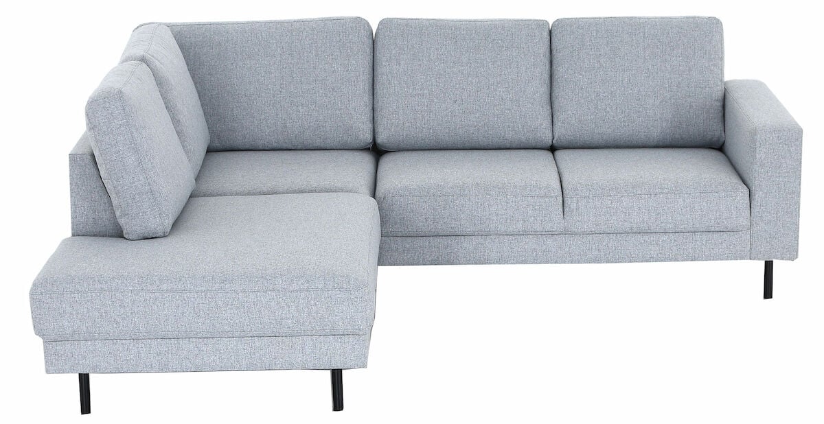 Kairo avokulmasohva vasen vaaleanharmaa Hygge 80