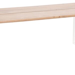 Manner tammi lankkupöytä 195x90 cm lakattu tammi/valkoinen
