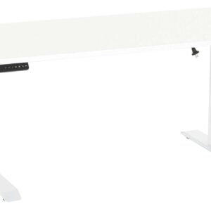Office sähköpöytä 120x70 cm valkoinen valkoinen jalka