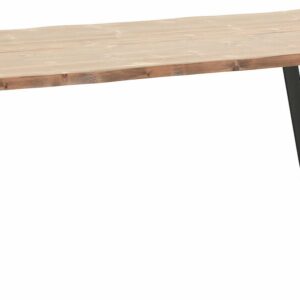 Triangel lankkupöytä 200x88 cm antiikkipetsattu/musta